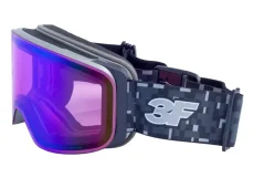 TOP lyžařské sportovní fotochromatické brýle s HD lens zorníkem Blade 1903 - šedá, zabarvení zorníku - růžová/šedá