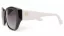 Dámská sluneční brýle s širokou stranicí, polarizací a gradálem EXCCES EX651 c.01 - černá/šedá