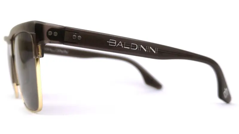 Sluneční brýle BALDININI BLD2409 PU 403 - šedá/zlatá