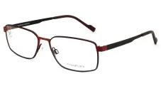 Pánská brýlová obruba TITANFLEX 820917 15 - vínová/černá