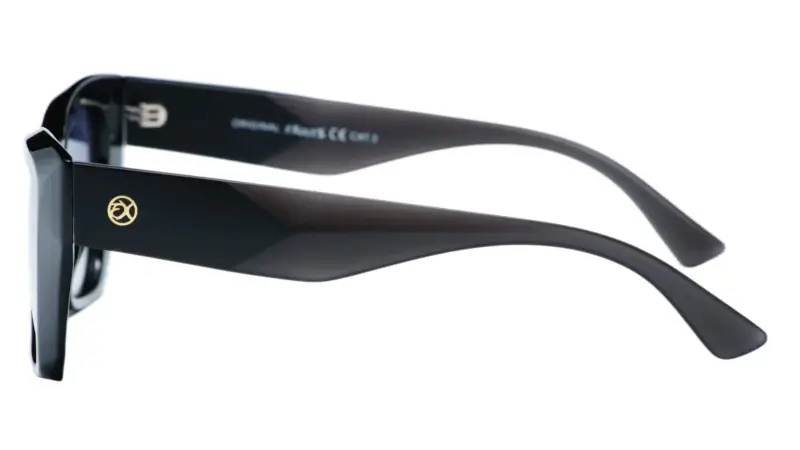 Dámské sluneční brýle EXCCES Polarized EX658-C01 - černá/šedá-transparentní