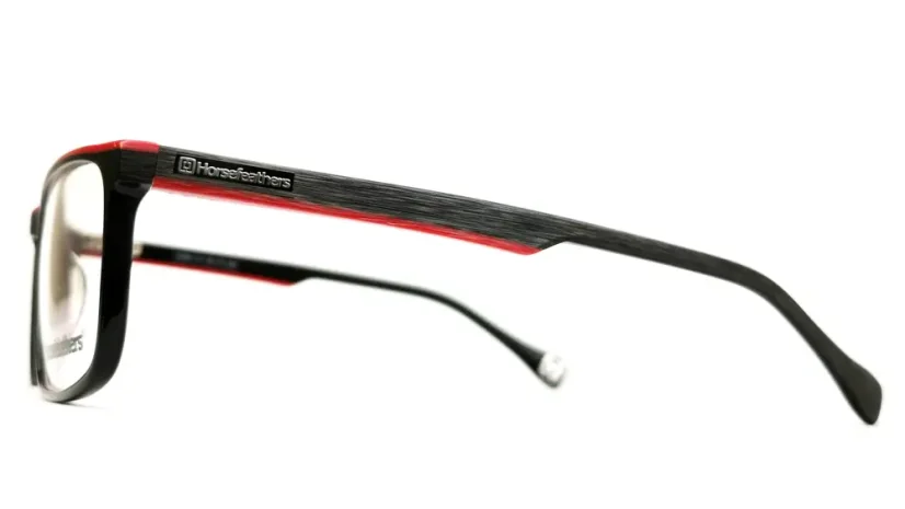 Pánská brýlová obruba Horsefeathers 3799 C1 - černá/červená