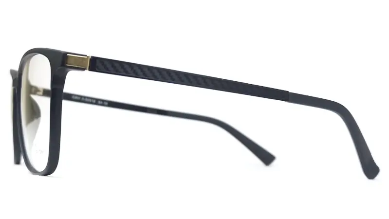 Dioptrické brýle se slunečním polarizačním klipem (2v1) CRH-Brillen 0-50918 - tmavě modrá