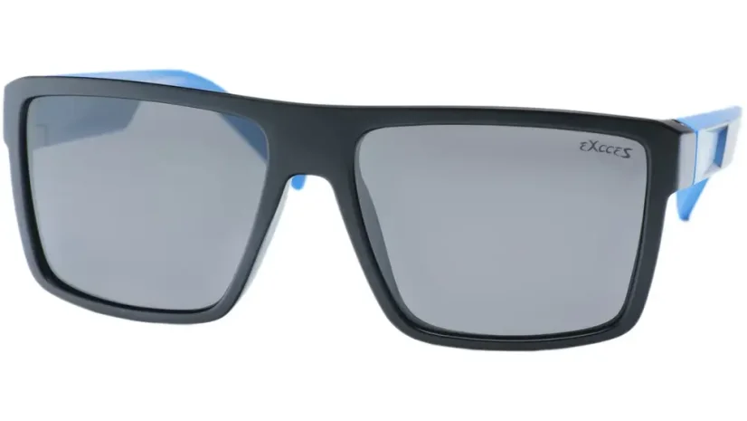 Pánské sluneční brýle EXCCES Polarized EX680 C02 - černá/modrá