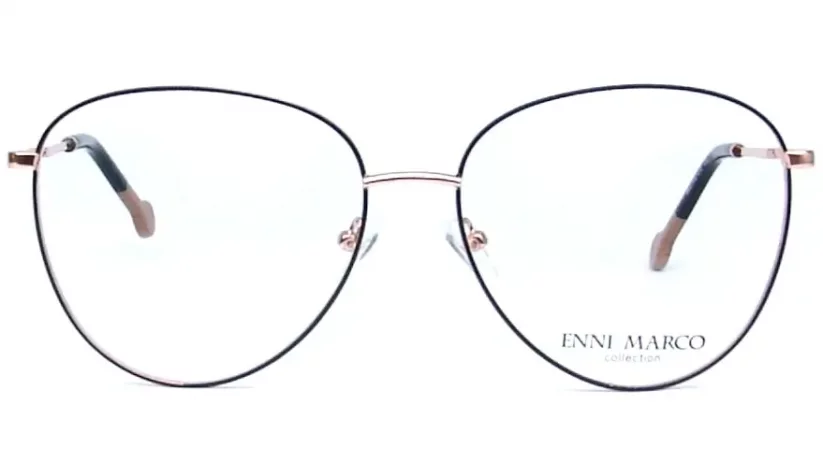 Dámská brýlová obruba ENNI MARCO IV 02-670 COL.17 - černá/zlatá