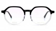 Retro brýlová obruba Sueey x Masada GG09056 01D-BLK acetát