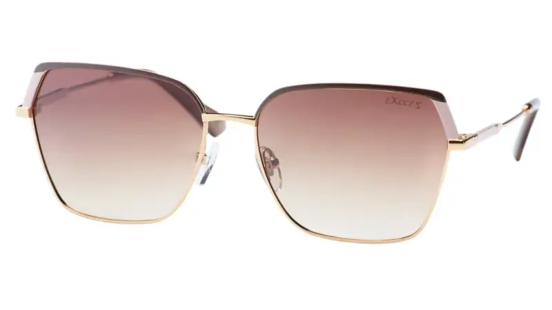 Dámské sluneční brýle EXCCES Polarized EX660 C03 - hnědá/béžová/zlatá