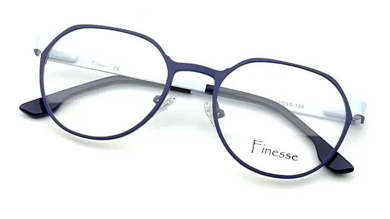 Dámská brýlová obruba Finesse FI048 Col. 04 - modrá/bílá