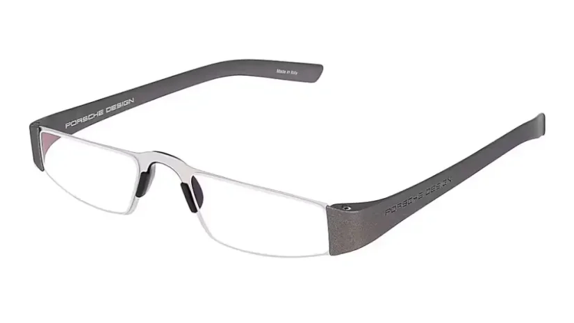 Brýle na čtení Porsche Design P8801 F - kovová/šedá