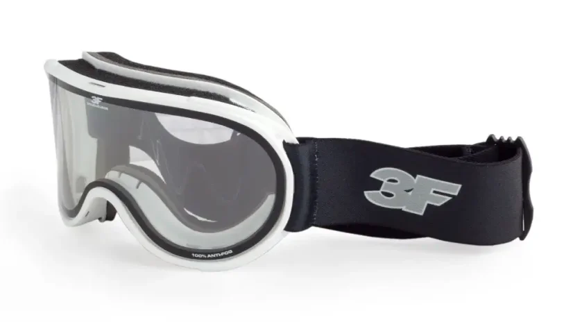 Lyžařské brýle 3F Trace junior 1977Ws - černá/bílá, zabarvení CAT.0 (čiré)