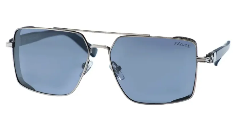 Pánské sluneční brýle EXCCES Polarized EX675 C04 - kovová (CAT 3)