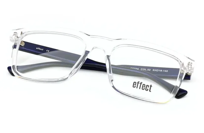 Unisex brýlová obruba Effect EF334 Col. 02 - čirá/modrá