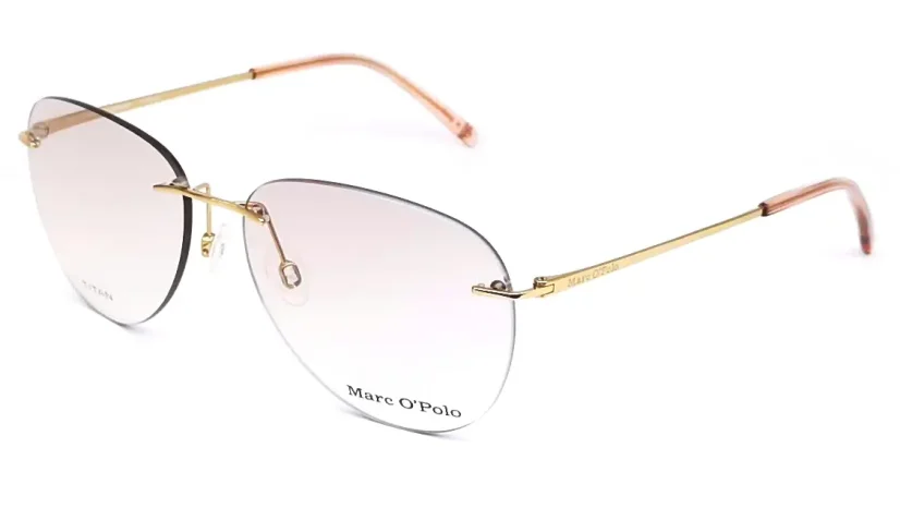 Bezrámová brýlová obruba  MARC O'POLO TITANIUM 500037 20 - zlatá