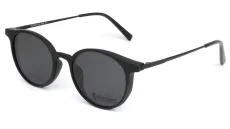 Brýlová obruba se slunečním polarizačním klipem (2v1) Eleven ELE-1854-C1 - černá Brýlová obruba se slunečním polarizačním klipem (2v1) Eleven ELE-1854-C1 - černá