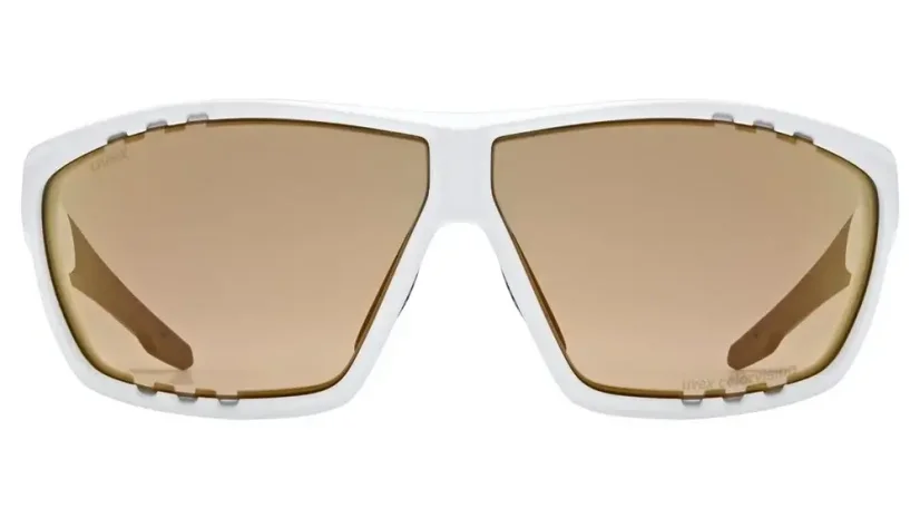 Sportovní fotochromatické brýle UVEX SPORTSTYLE 706 CV V WHITE MATT/LT. RED (S5320368806)