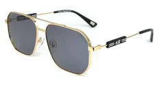 Pánské sluneční brýle EXCCES Polarized EX672-C03 - zlatá/černá