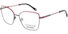Dámská titanová brýlová obruba HORSEFEATHERS 3114 c5 červená Dámská titanová brýlová obruba HORSEFEATHERS 3114 c5 červená