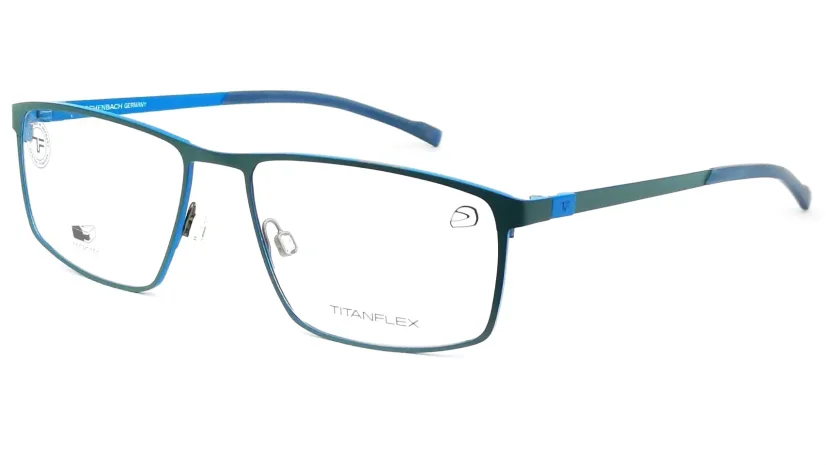 Pánská brýlová obruba TITANFLEX 820977 70 - tyrkysová/modrá