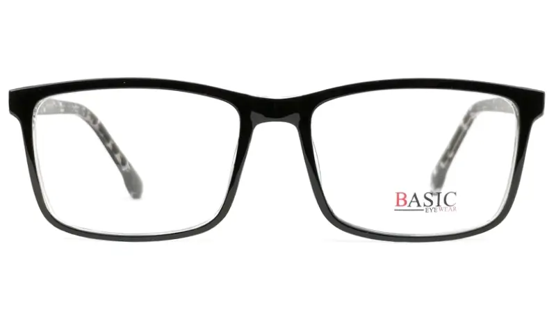Pánská brýle Basic BA-5204 C3 - černá/čirá
