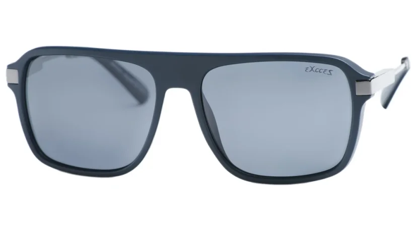 Pánské sluneční brýle EXCCES Polarized EX677-C04 - tmavomodrá/šedá (šedé zabarvení)