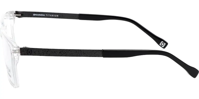 Brýlová obruba HORSEFEATHERS 3518 c3 - čirá/černá