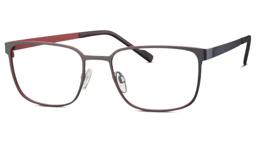 Pánská titanová brýlová obruba TITANFLEX 820943 35 - šedá/vínová