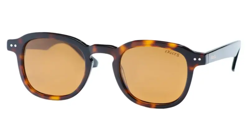 Unisex sluneční brýle EXCCES polarized EX686-C07 - hnědá/medová