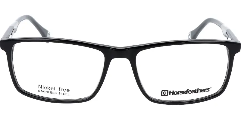 Pánská brýlová obruba HORSEFEATHERS 3790 c1 - černá/šedá