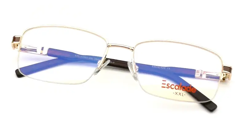 Pánská brýlová obruba Escalade ESC-17057 XXL gold - hnědá/zlatá