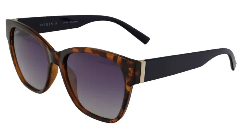 Dámská sluneční polarizační brýle HARES HA5805 C3 - hnědá