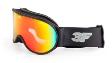 Lyžařské brýle 3F Trace junior 1976s - černá, zabarvení CAT.1 (růžové), oranžový odlesk