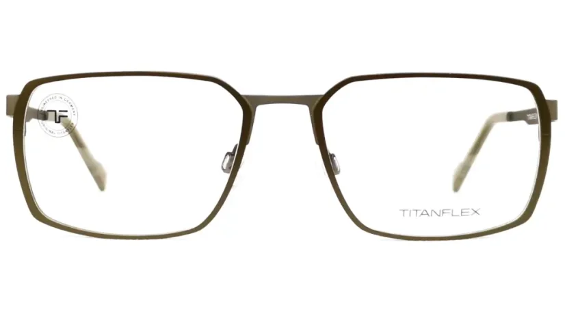 Pánská brýlová obruba TITANFLEX 820964 30 - khaki