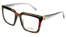 Dioptrické brýle La Vita RGK009 - C4 - hnědá/šedá/oranžová Dioptrické brýle La Vita RGK009 - C4 - hnědá/šedá/oranžová
