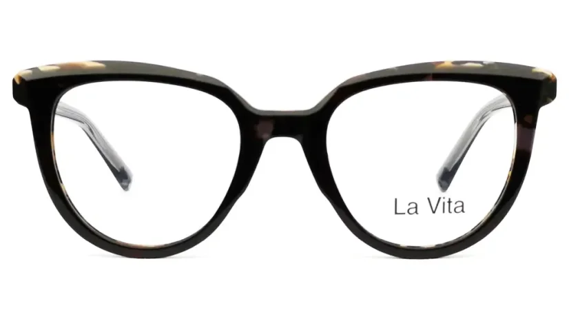 Dámská brýlová obruba La Vita RGK006 C2 - šedá/hnědá/oranžová