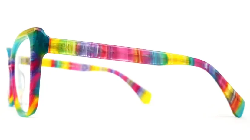 Dámská brýlová obruba TUSSO-481 magic - modrá/růžová/zelená/žlutá
