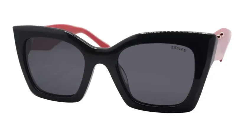 Dámské sluneční brýle EXCCES Polarized EX727AC C04 - černá/červená