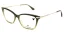 Dámská brýlová obruba Lacoste L2961 201 - zelená/zlatá