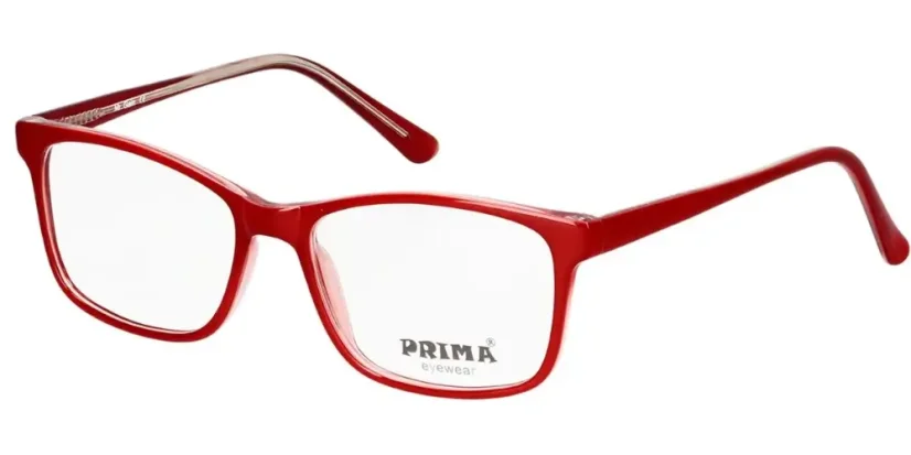 Unisex brýle Prima BARBARA burgundy-crystal