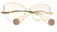 Zlacená dámská brýlová obruba EMILIA BY ENNI MARCO 18KT IV67-014 col.02 - zlatá