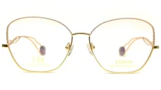 Zlacená dámská brýlová obruba EMILIA BY ENNI MARCO 18KT IV67-014 col.02 - zlatá Zlacená dámská brýlová obruba EMILIA BY ENNI MARCO 18KT IV67-014 col.02 - zlatá