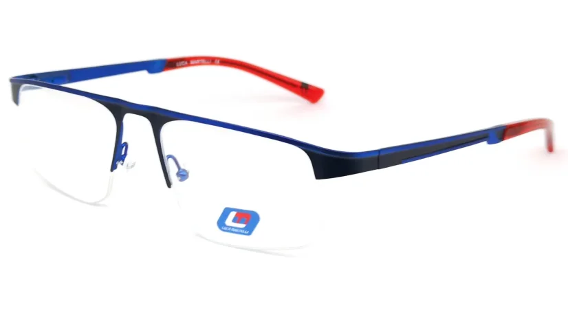 Pánská brýlová obruba Luca Martelli Sport Collection LMS 065 Col. 02 - černá/modrá/červená