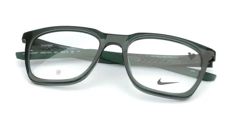 Pánská sportovní brýlová obruba Nike NI7273 301 - tmavě zelená