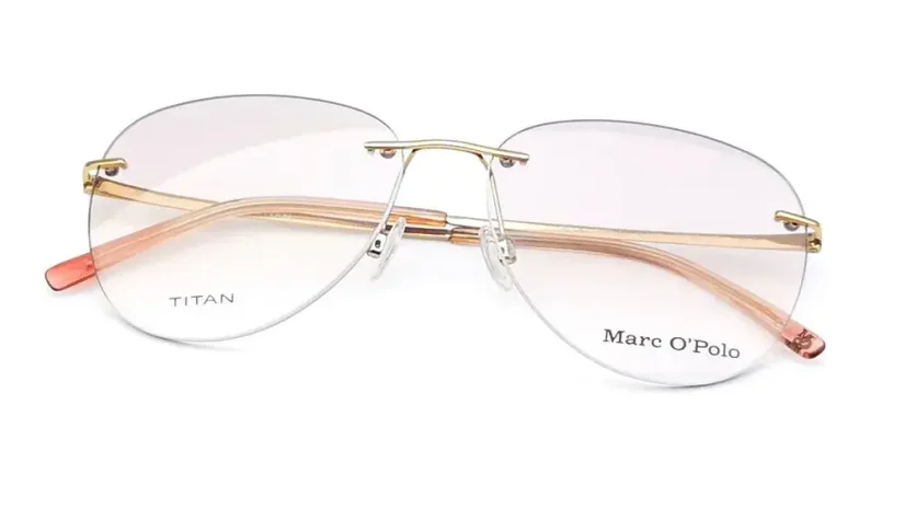 Bezrámová brýlová obruba  MARC O'POLO TITANIUM 500037 20 - zlatá