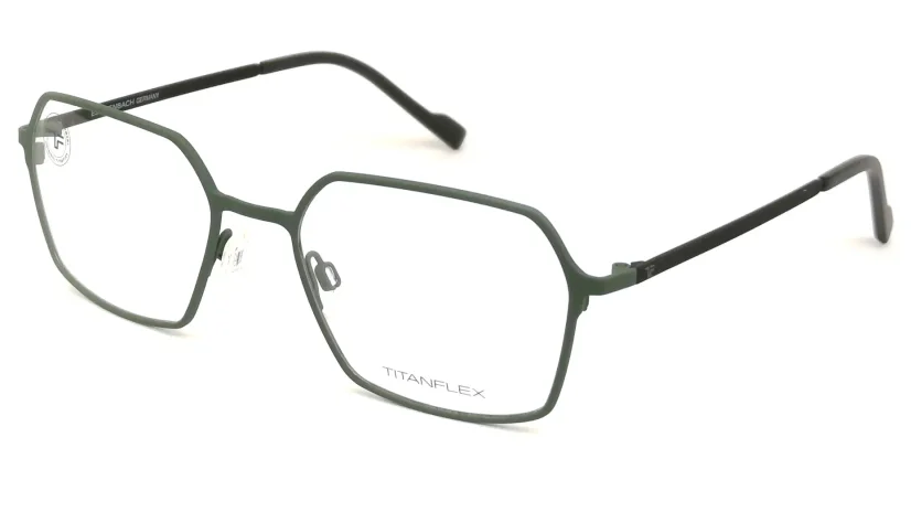 Dámská brýlová obruba ESCHENBACH TITANFLEX 820935 40 - tmavě zelená/černá