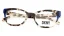 Dámská brýlová obruba DKNY DK5058 275 - hnědá/čirá/modrá