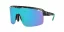 Sportovní sluneční brýle Horsefeathers 391025 SCORPIO c7 černá/bílá - modrý odlesk