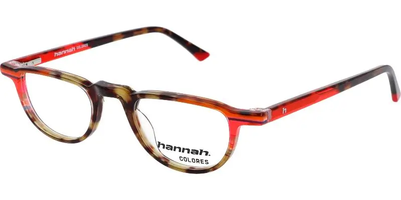 Brýle na čtení HANNAH Colores 6927 C2 - červená/hnědá