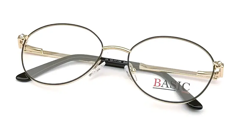 Brýlová obruba Basic BA-5193 C1 - černá/zlatá