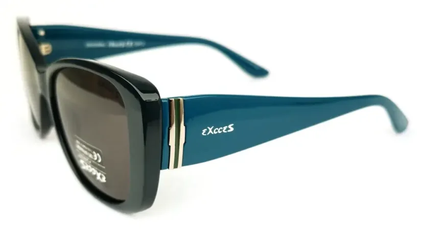 Dámské sluneční brýle EXCCES Polarized EX699-C04 - černá/tyrkysová