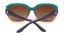 Dámské sluneční brýle EXCCES Polarized EX669-C04 - fialová/tyrkysová